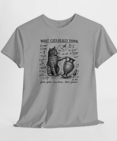 What Cats Really Think Unisex Tişört - Görsel 3