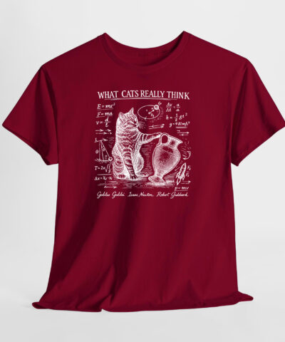What Cats Really Think Unisex Tişört - Görsel 4