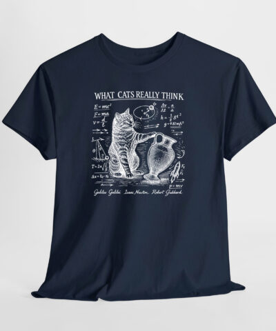 What Cats Really Think Unisex Tişört - Görsel 6
