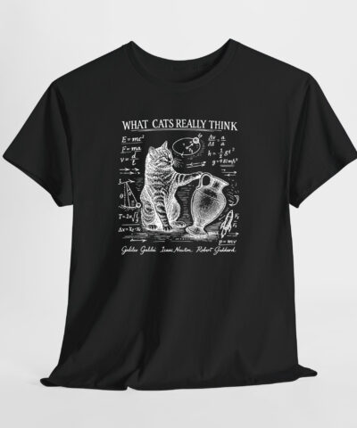 What Cats Really Think Unisex Tişört - Görsel 8