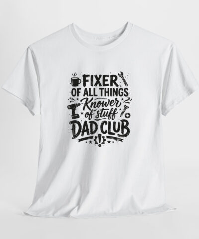 Dad Club Unisex Tişört - Görsel 2
