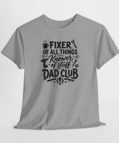 Dad Club Unisex Tişört - Görsel 3
