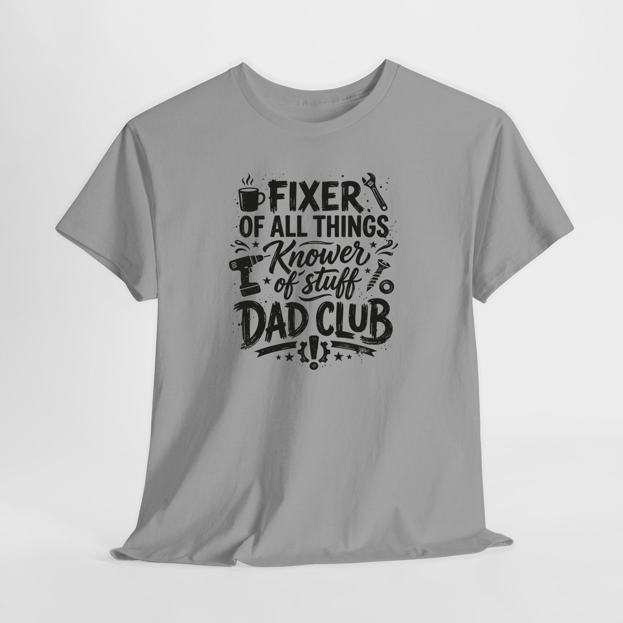 Dad Club Unisex Tişört - Görsel 3