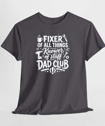 Dad Club Unisex Tişört - Görsel 4