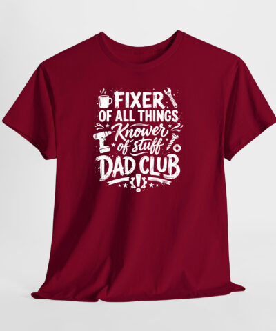 Dad Club Unisex Tişört - Görsel 5