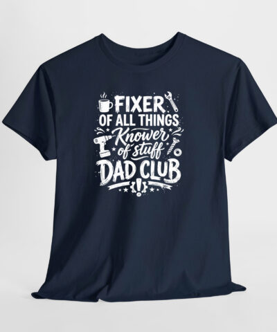 Dad Club Unisex Tişört - Görsel 6