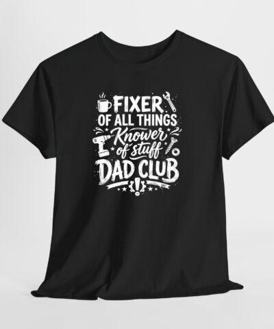 Dad Club Unisex Tişört - Görsel 8