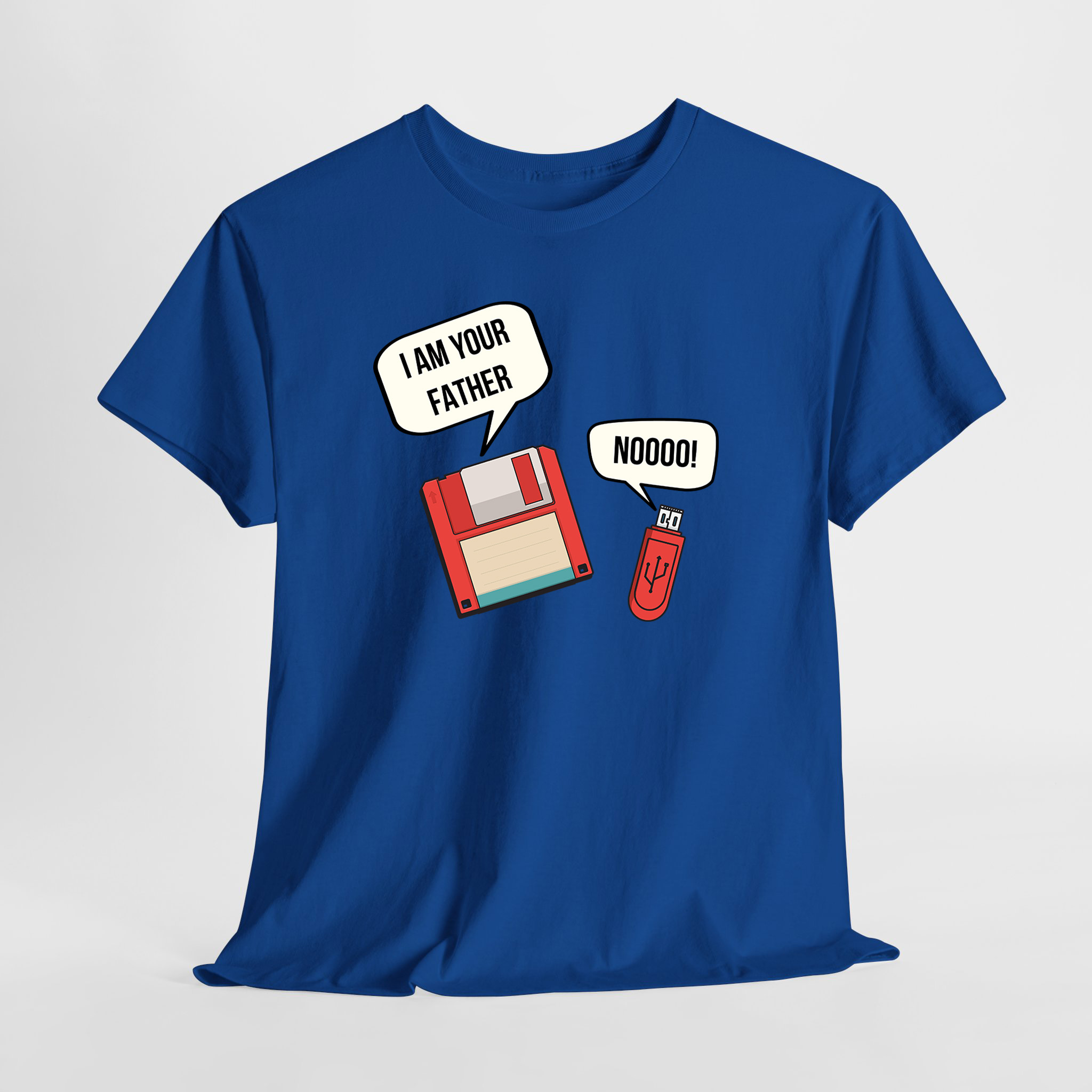 Disket ve Flash Bellek Unisex Tişört - Görsel 7