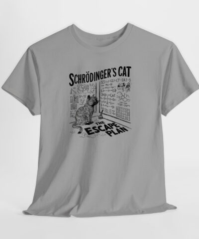 Alternative view of Schrödinger's Cat The Escape Plan Unisex Tişört