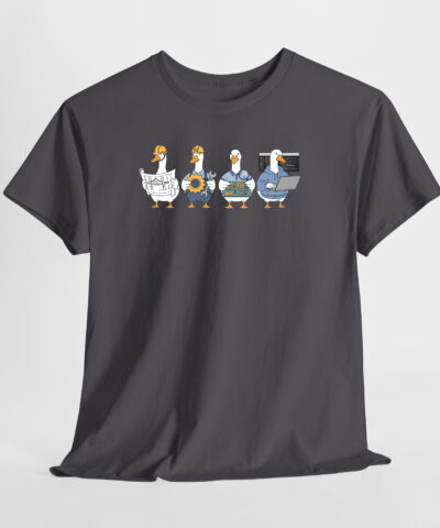 Engineer Goose Unisex Tişört - Görsel 4