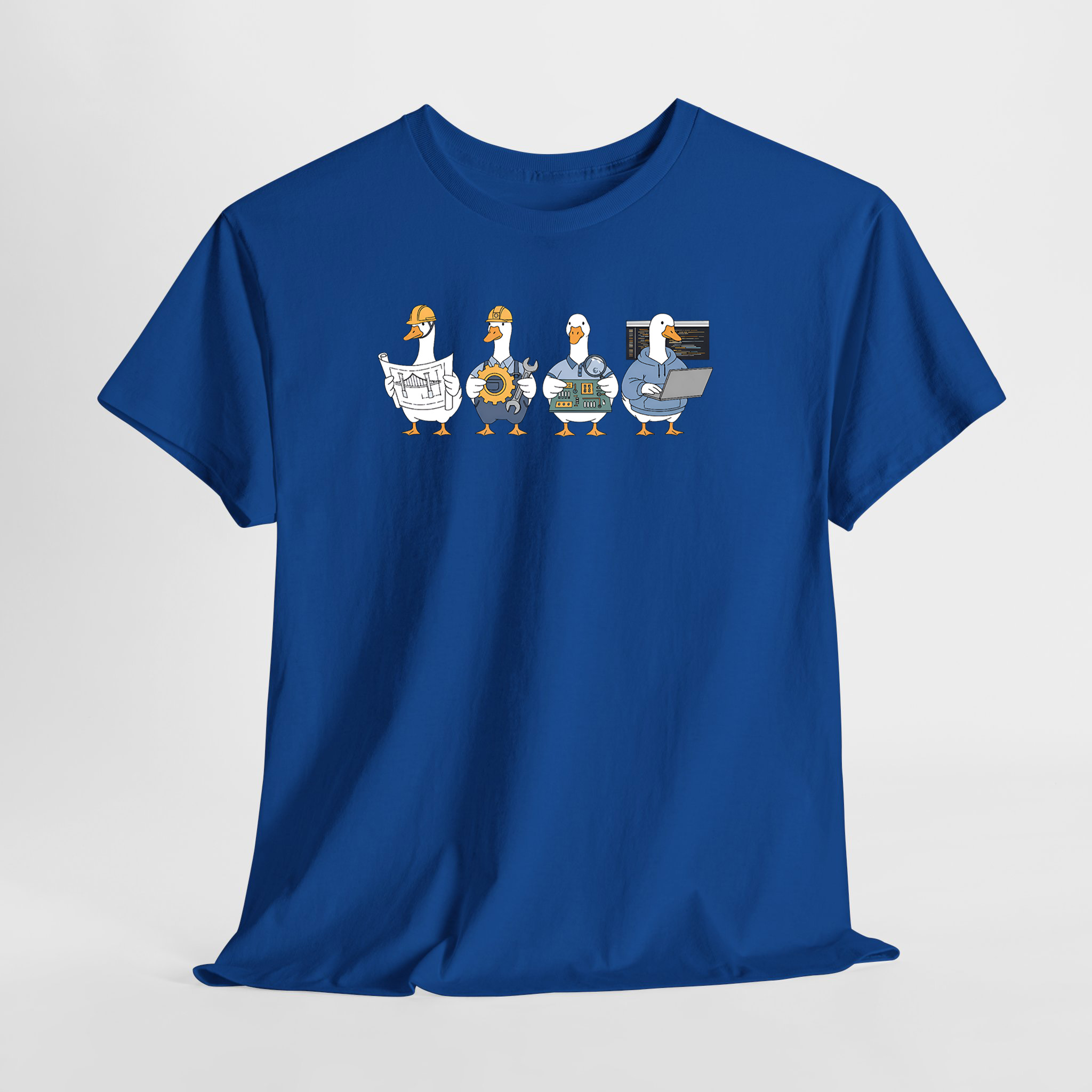 Engineer Goose Unisex Tişört - Görsel 8