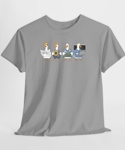 Engineer Goose Unisex Tişört - Görsel 3