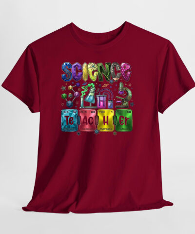 Science Teacher Unisex Tişört - Görsel 3