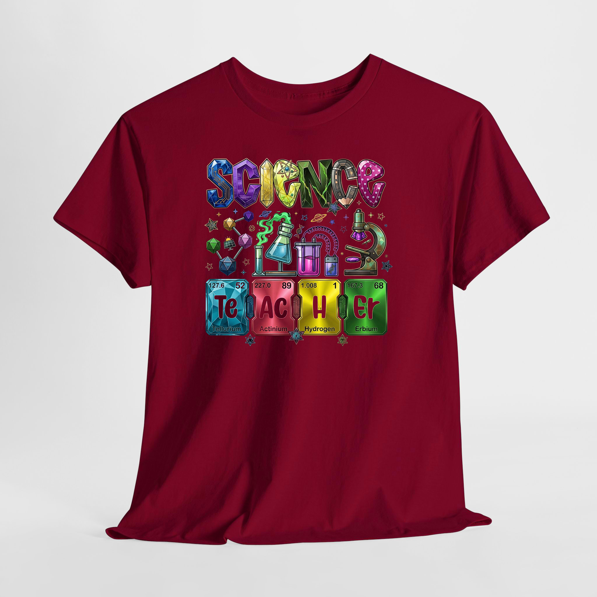 Science Teacher Unisex Tişört - Görsel 3
