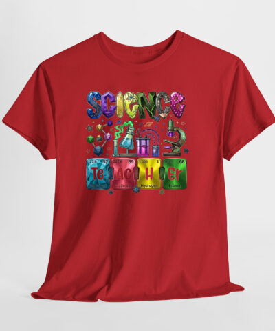 Science Teacher Unisex Tişört - Görsel 4