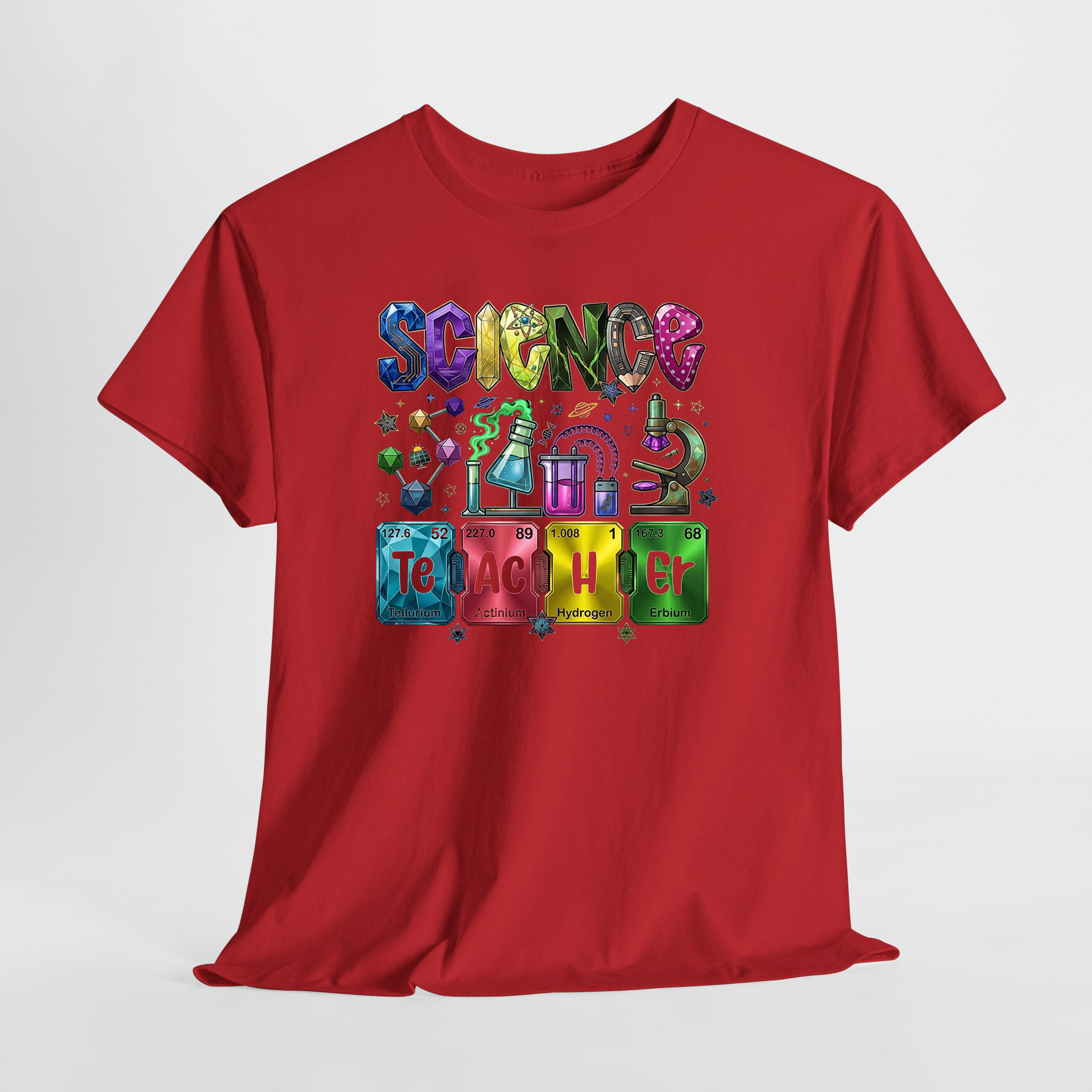 Science Teacher Unisex Tişört - Görsel 4