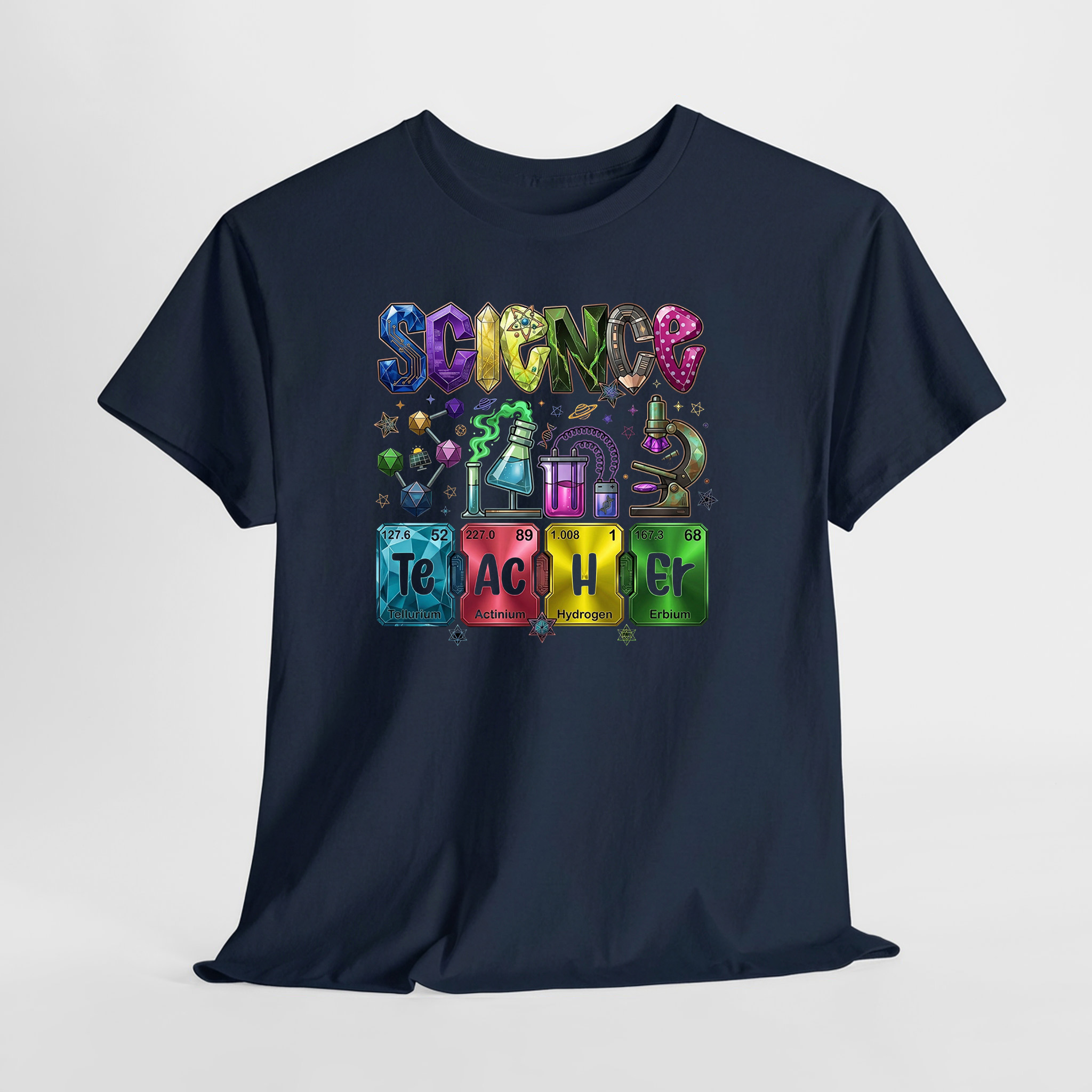 Science Teacher Unisex Tişört - Görsel 5