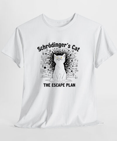 Alternative view of Schrödinger's Cat The Escape Plan Unisex Tişört